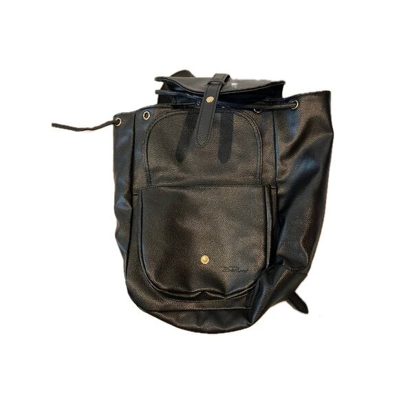 Bella Russo 16" Faux Leather Backpack - Picture 1 of 4